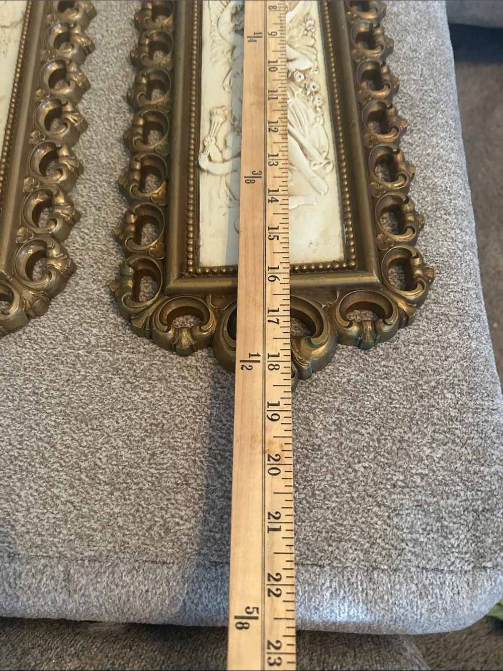 Vintage 1978 Home Interior wall decor set of 2